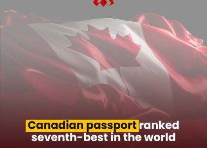 Canadian passport ranked seventh-best in the world