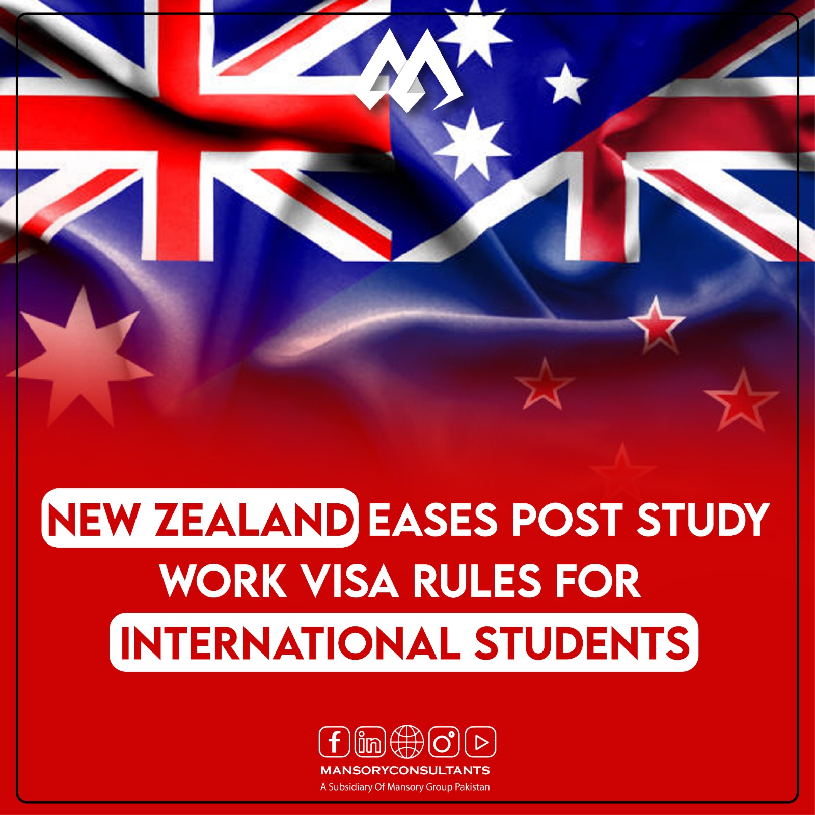 New Zealand Simplifies Post Study Work PSW Visa Rules