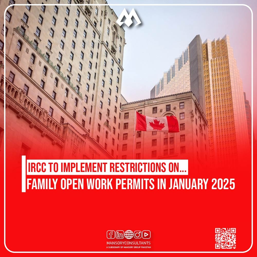 IRCC to Enforce New Restrictions on Family Open Work Permits Starting January 2025