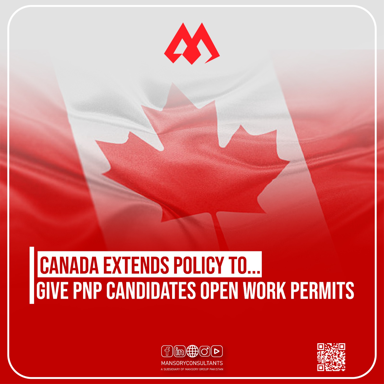 Canada Extends Open Work Permit Policy for Provincial Nominee Program (PNP) Candidates