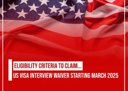 USA B1/B2 Visa Interview Waiver