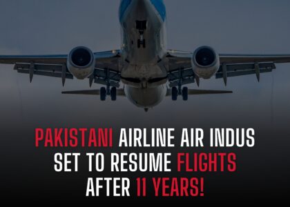 Air Indus Resumes Flights in Pakistan After 11-Year Hiatus