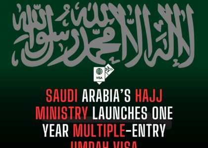 SAUDI HAJJ MINISTRY LAUNCHES BRAND NEW ONE-YEAR MULTIPLE-ENTRY UMRAH VISA