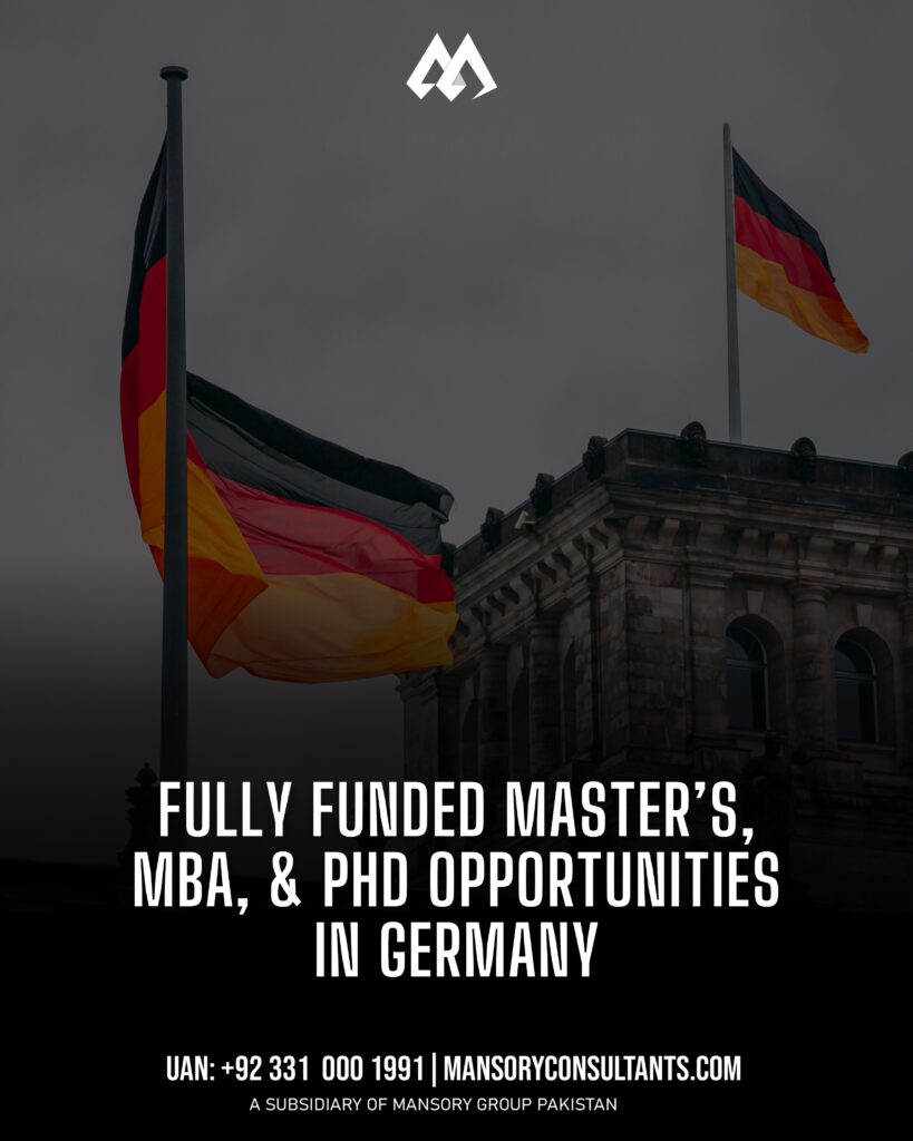 Germany free scholarship for pakistani students