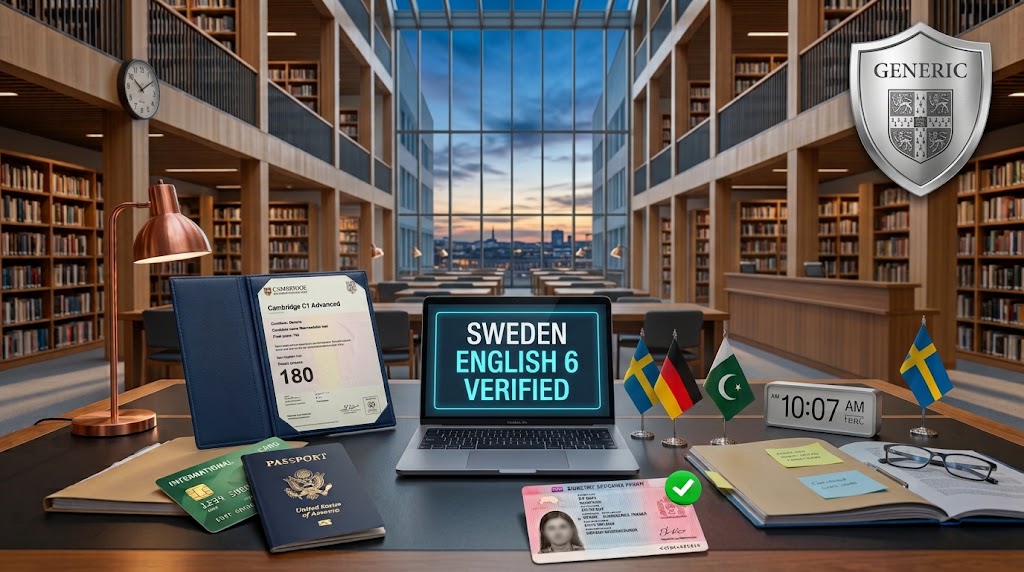 Sweden English 6 IELTS No Band Below 5.5