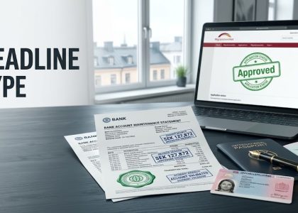 1-Year Bank Statement Calculation Sweden SEK 127872