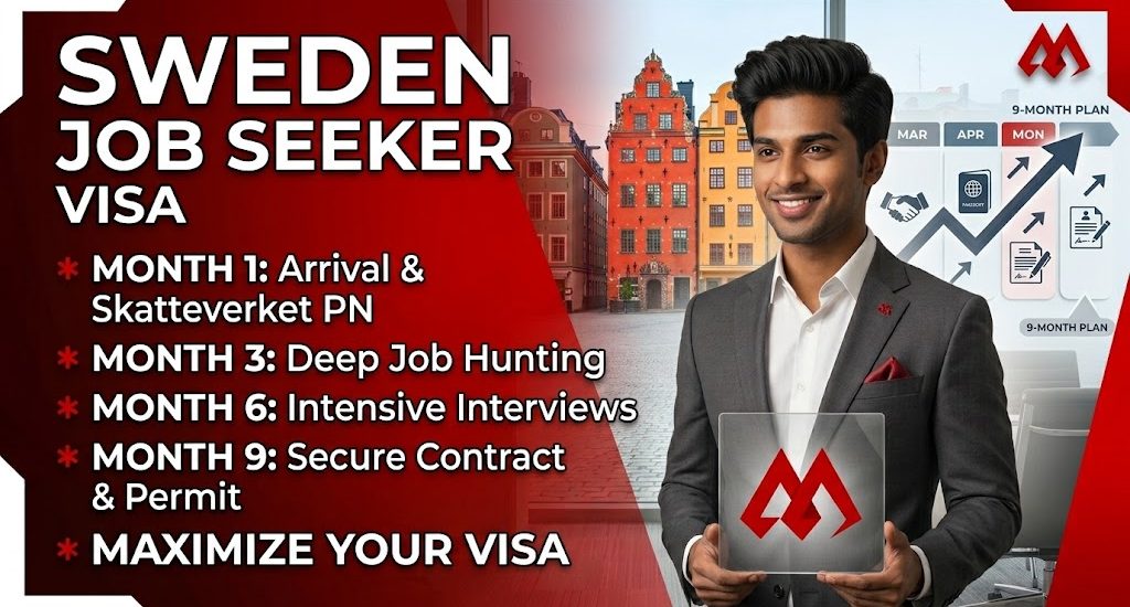 How to Maximize Your 9-Month Sweden Job Seeker Visa: A Month-by-Month Execution Plan