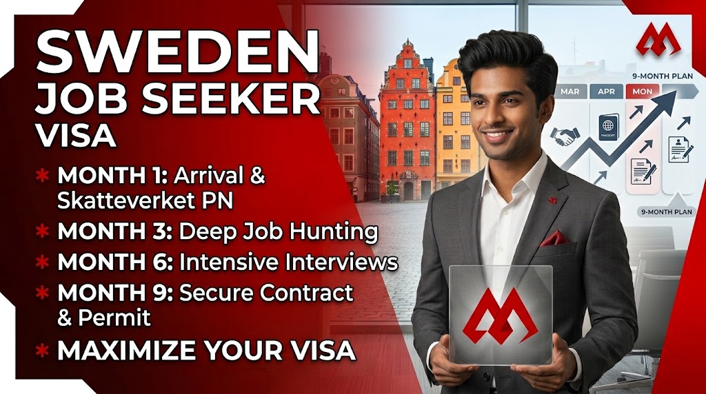 How to Maximize Your 9-Month Sweden Job Seeker Visa: A Month-by-Month Execution Plan