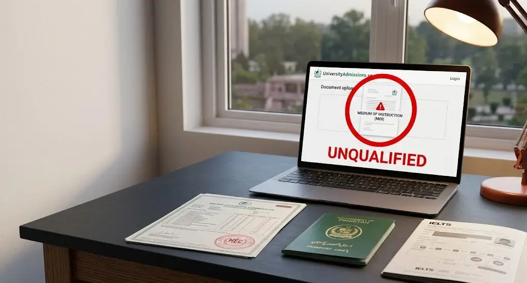 Can Pakistani Students Apply to Sweden with Medium of Instruction MOI