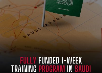 FULLY FUNDED 1-WEEK TRAINING PROGRAM IN SAUDI ARABIA AT KAUST 🇸🇦