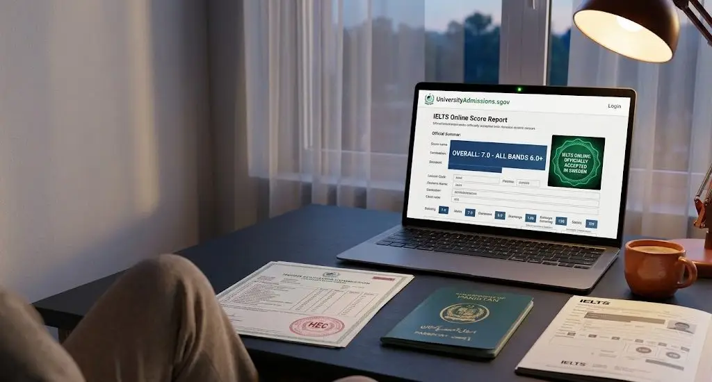 Is IELTS Online Accepted for Swedish Universities