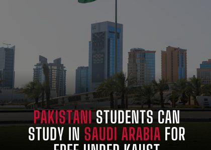 1 / 1 – PAKISTANI STUDENTS CAN STUDY IN SAUDI ARABIA FOR FREE UNDER KAUST SCHOLARSHIP 2027 🇵🇰🇸🇦
