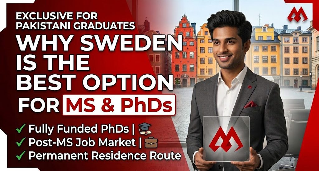 Why Sweden Is the Best Option for Pakistani MS & PhDs