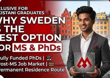 Why Sweden Is the Best Option for Pakistani MS & PhDs