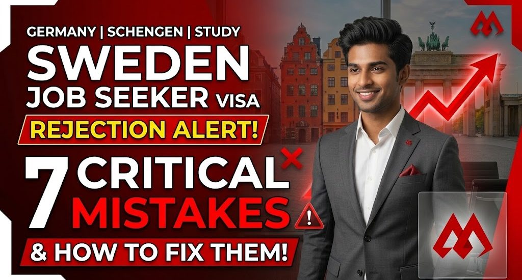 Why Sweden Job Seeker Visa Candidates Fail: 7 Critical Mistakes & How to Prepare