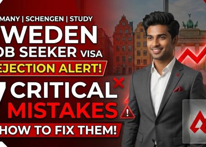 Why Sweden Job Seeker Visa Candidates Fail: 7 Critical Mistakes & How to Prepare