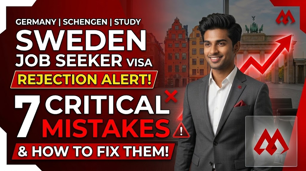 Why Sweden Job Seeker Visa Candidates Fail: 7 Critical Mistakes & How to Prepare