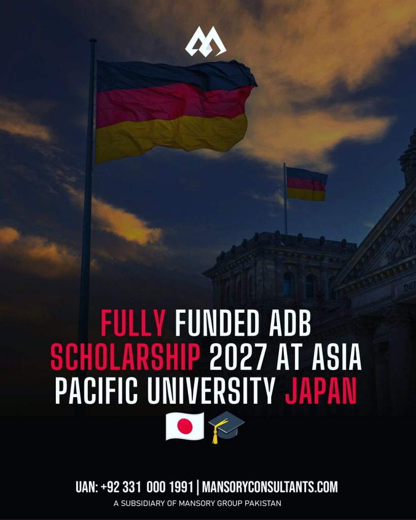FULLY FUNDED ADB SCHOLARSHIP 2027 AT ASIA PACIFIC UNIVERSITY JAPAN