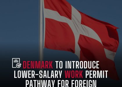 DENMARK TO INTRODUCE LOWER-SALARY WORK PERMIT PATHWAY FOR FOREIGN WORKERS 🇩🇰