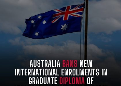 Australia bans new international student enrolments in the Graduate Diploma of Management (BSB80120) from Oct 5, 2026. Uncommenced CoEs face cancellation under ESOS.