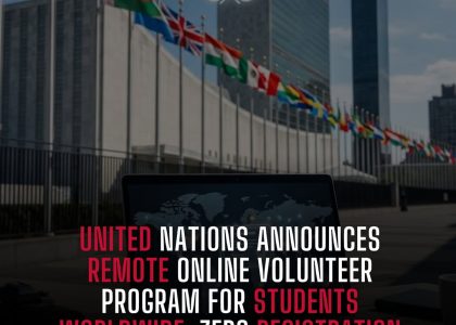 UN Online Volunteering Programme Application Guide