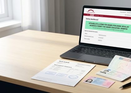 Sweden Student Residence Permit Bank Statement Requirements