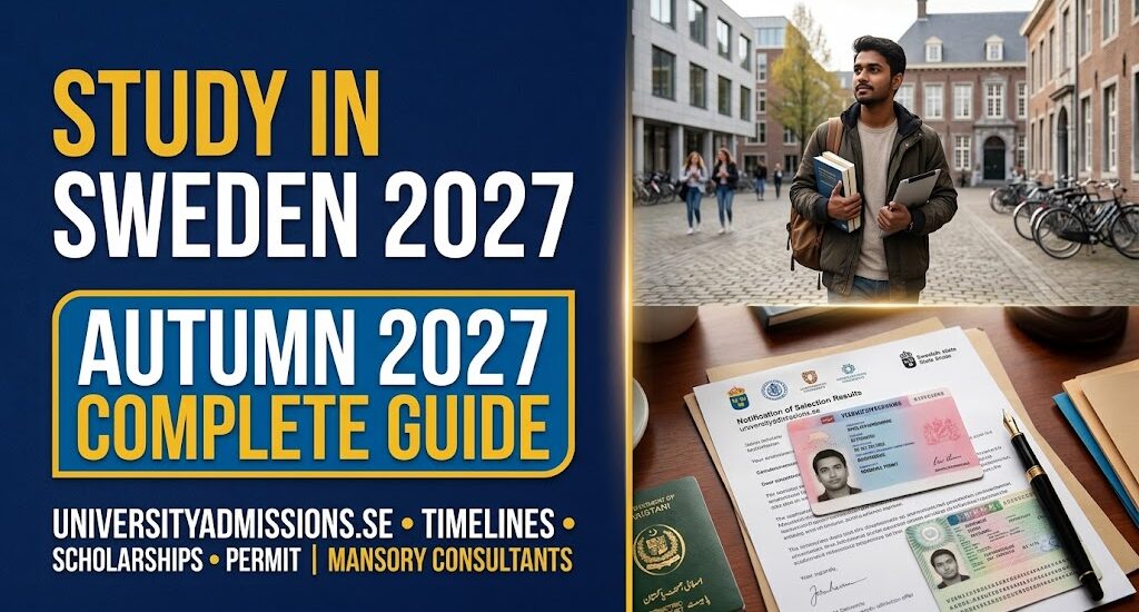 Study in Sweden Autumn 2027: Complete Guide for International Students