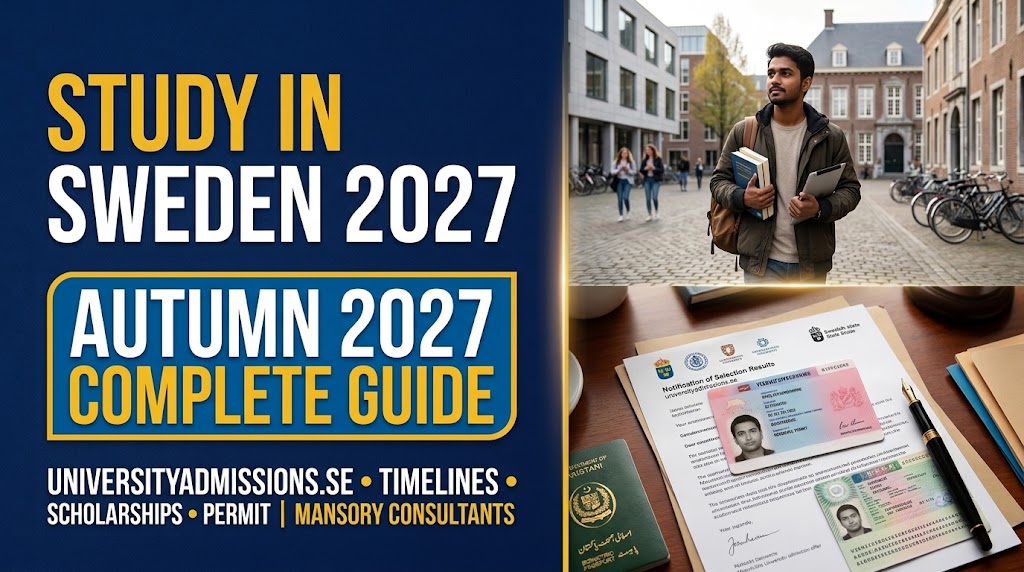 Study in Sweden Autumn 2027: Complete Guide for International Students