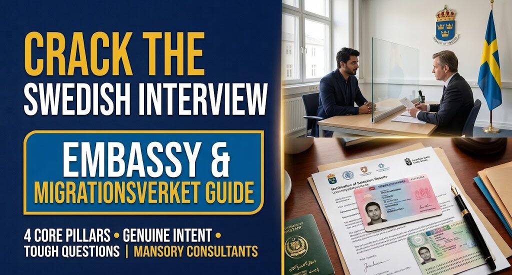 After securing university admission on universityadmissions.se, paying your first semester tuition fee, and submitting your online residence permit file to the Swedish Migration Agency (Migrationsverket), the decisive milestone arrives: the Swedish Embassy interview and biometric appointment.
