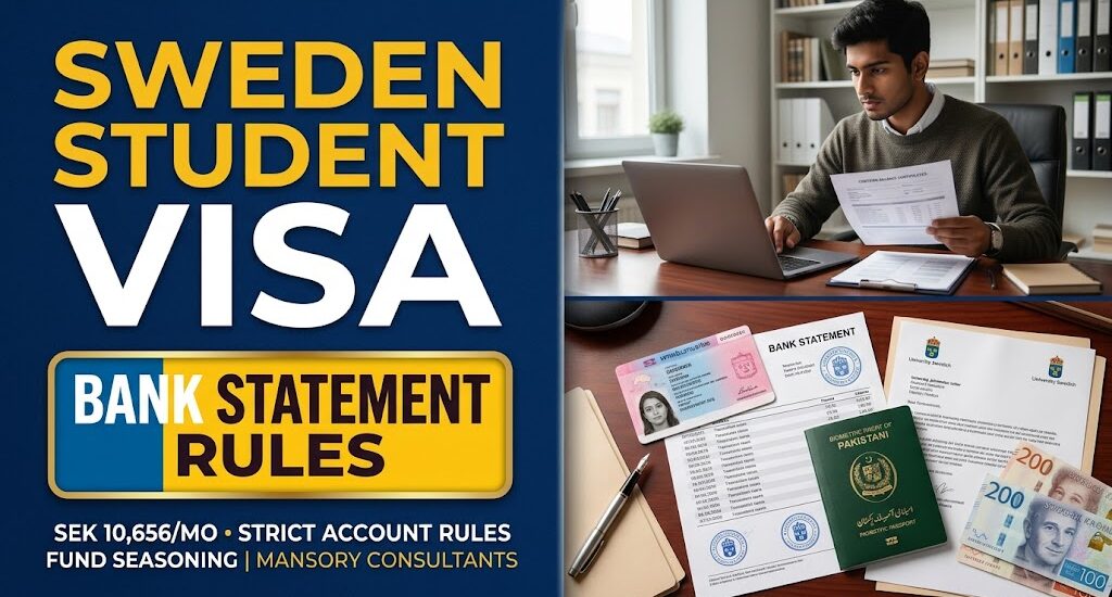 Sweden Student Visa Bank Statement Requirements: Migrationsverket Rules Explained