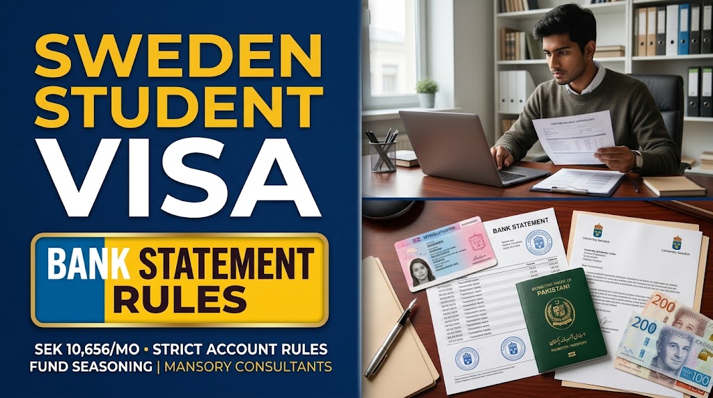 Sweden Student Visa Bank Statement Requirements: Migrationsverket Rules Explained