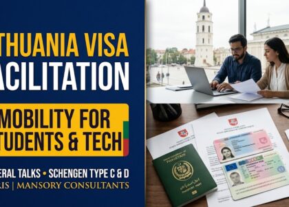 Lithuania Agrees to Visa Facilitation for Pakistanis: Easing Mobility for Students, Professionals & Businesses
