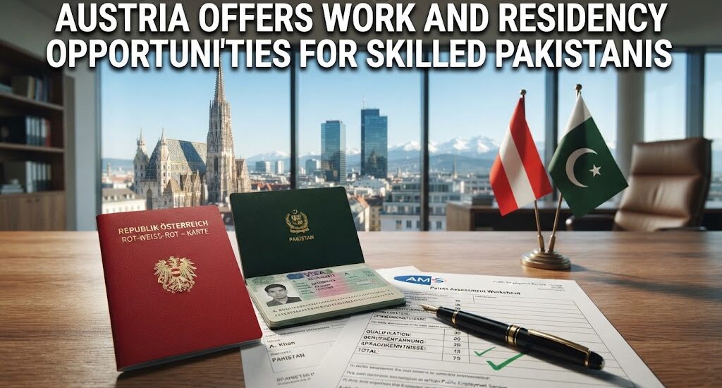 Austria Red-White-Red Card Skilled Pakistani Professionals Work Visa