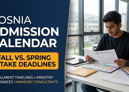 Bosnia Higher Education Admission Calendar: Fall vs Spring Intake Deadlines