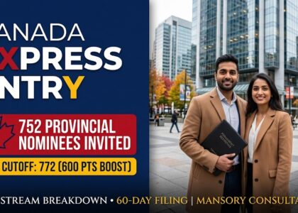 Canada Express Entry 752 Provincial Nominees Invited for Permanent Residence