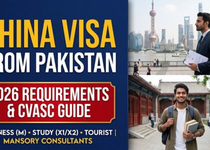 China Visa from Pakistan 2026: Tourist, Business & Study Visa Complete Guide
