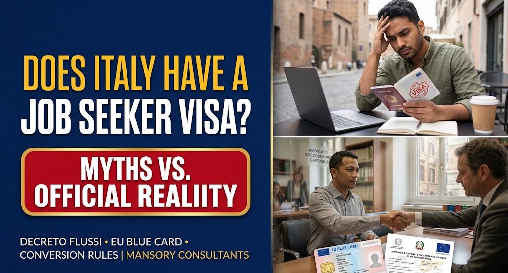 Does Italy Offer a Job Seeker Visa? Legitimate Entry Routes for Non-EU Workers