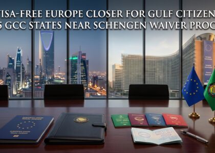 Visa-Free Europe GCC Schengen Waiver Process EU Summit Jasem Al-Budaiwi