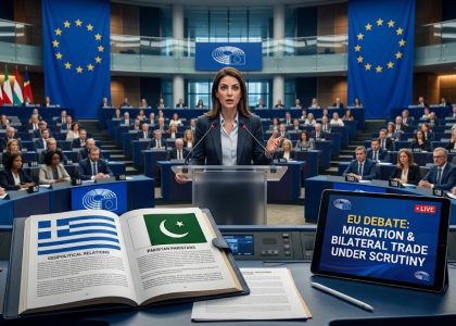 Greek MEP Afroditi Latinopoulou European Parliament Pakistan