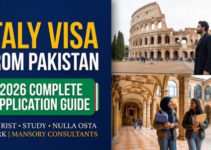 Italy Visa from Pakistan 2026: Tourist, Study & Work Permit Complete Guide