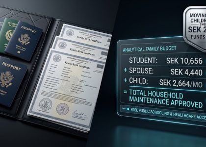 Moving with Children to Sweden Student Permit Funds