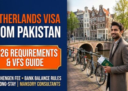 Netherlands Visa from Pakistan