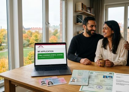 Sweden Spouse Visa Maintenance Funds SEK 4440