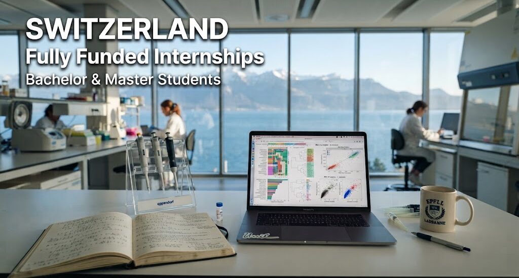 Switzerland Fully Funded Internships Bachelor Master Students