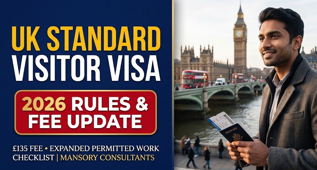 UK Standard Visitor Visa 2026: New Rules, Fees & Document Checklist