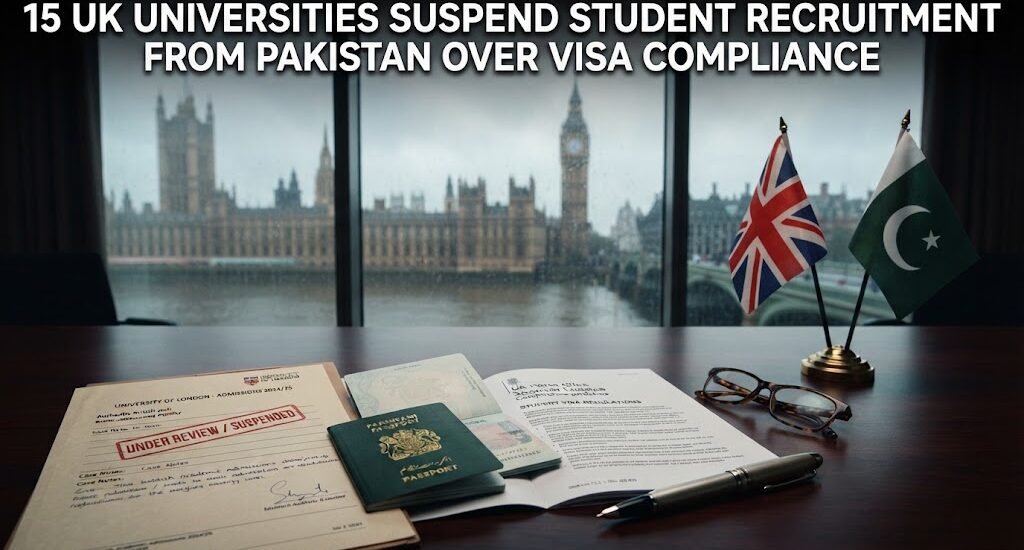 UK Universities Suspend Student Recruitment Pakistan Visa Compliance Home Office
