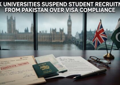 UK Universities Suspend Student Recruitment Pakistan Visa Compliance Home Office