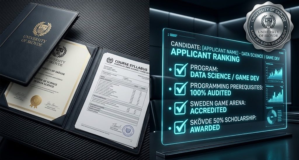 University of Skovde Game Development Data Science Admissions