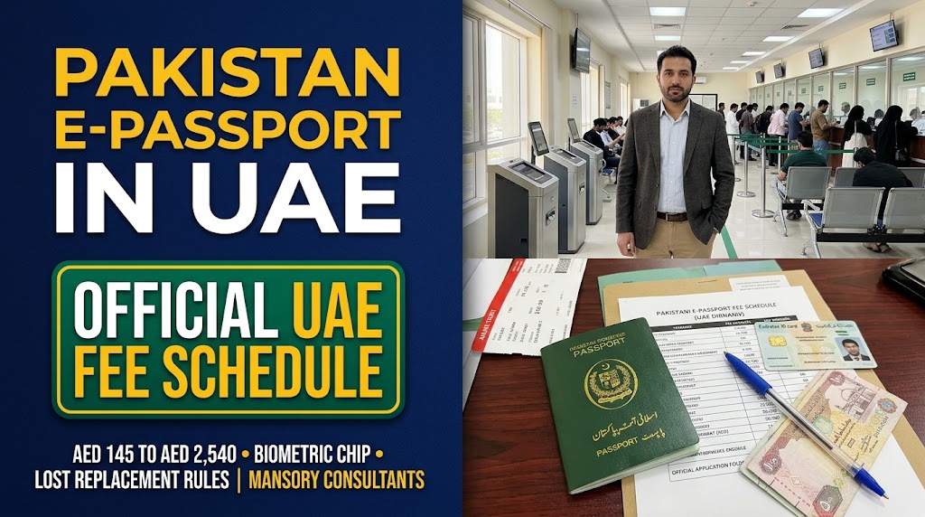 Pakistan E-Passport Rollout in UAE: Fee Schedule Starts from AED 145 up to Rs 193,040 for Urgent Replacements