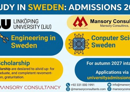 Linkoping University Innovation Tech Admissions Criteria